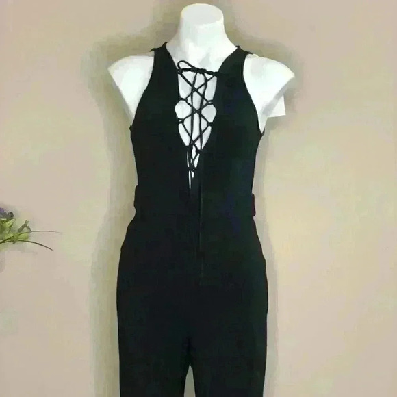 WAYF Black Jumpsuit  - Picture 4 of 7
